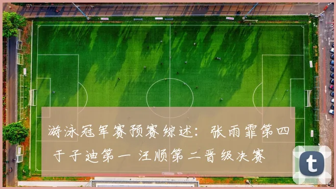 游泳冠军赛预赛综述:张雨霏第四 于子迪第一 汪顺第二晋级决赛