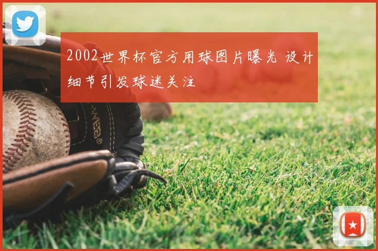 2002世界杯官方用球图片曝光 设计细节引发球迷关注