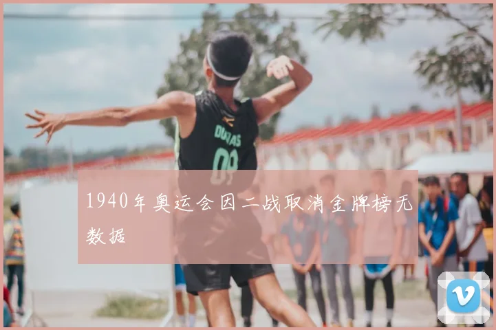 1940年奥运会因二战取消金牌榜无数据