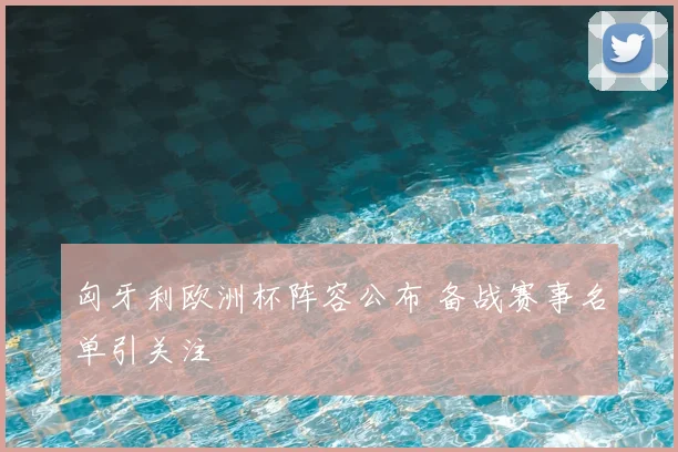 匈牙利欧洲杯阵容公布 备战赛事名单引关注
