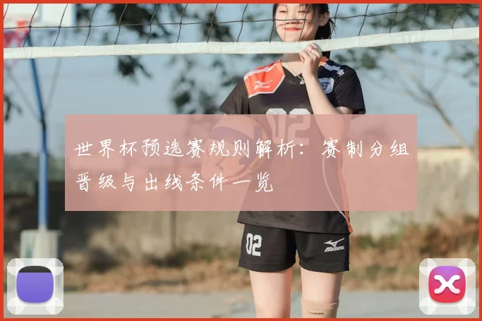 世界杯预选赛规则解析:赛制分组晋级与出线条件一览